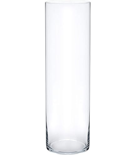 Amazon.com: WGV Tall Bullet Glass Vase, Width 5
